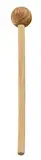 Nino Percussion Wood Beater Holzschlägel – für Musikinstrumente – für Kinder ab 3 Jahren – Gummibaum Holz, Natur (NINO9)