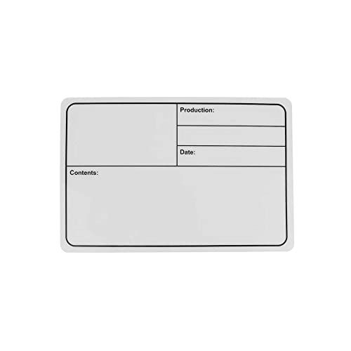 Infitronic INTL1712 – 10 Stück Selbstklebendes Tour Label Beschriftungsschild Flightcase Label Tour-Etiketten 177x127mm
