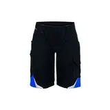 KÜBLER Workwear | KÜBLER Kidz KINDERSHORTS | schwarz/kbl.blau | Größe 164