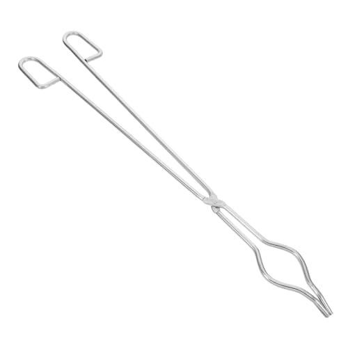 TOPPERFUN Chemischer Tiegel-piler Tiegelzange Klemmzange Aus Edelstahl Für Das Raffinationswerkzeug