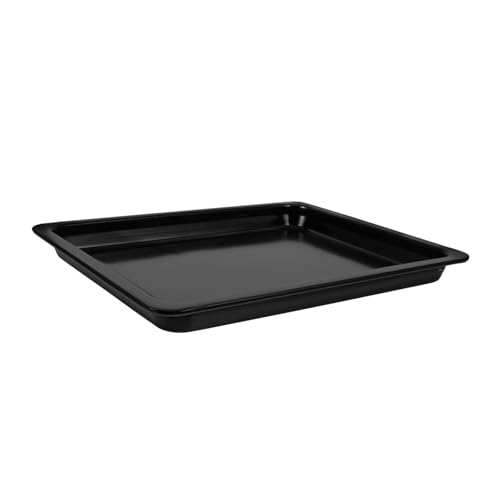 BAZEITFLOW Grillplatte Fritteuse Kastenformen Zum Backen Schüsseln Brotbackform Hoagie Korb Eigenartiges Backen Backschalen Für Ofen Pfannkuchen Quadratische Kuchenform Blech Black Emaille