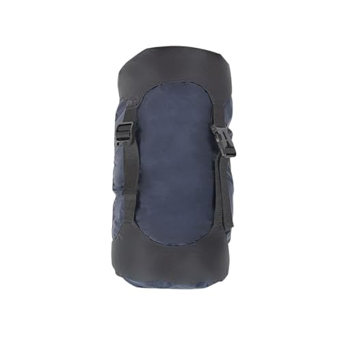 Kompressionssack, 5L/8L/18L/25L/35L Leichte Kompressionssäcke Taschen Schlafsack Sachen Aufbewahrungssäcke für Rucksacktouren Camping Wandern (Dunkel blau,5L)