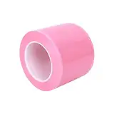 Barrier Film, Einweg Tattoo Barrierefolie, Tattoo Frischhaltefolie, Barrier Tape Wasserdichtes Film Sticky Wrap, Schutzfolie für Dentalmaterialien Tattoo Zubehör, 1200 Blatt/Rolle Folie (Rosa)