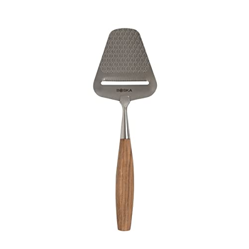Boska Käsehobel Oslo+ / Non-Stick/Europäisches Eichenholz/Edelstahl/Ergonomisch/Multifunktional