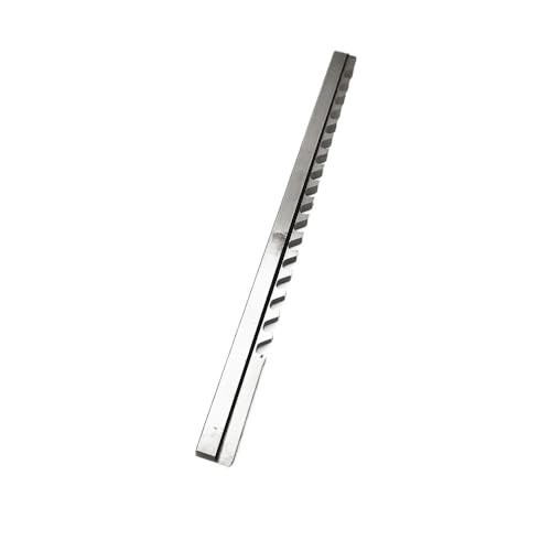 MNUPL 10 mm D Push-Type Keilnut-Räumnadel, metrische Größe, HSS-Hochgeschwindigkeitsstahl und 2 Unterlegscheiben for CNC-Fräser, Metallbearbeitungswerkzeug, Metallschneider