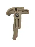Saigo Defense Airsoft-Zubehör - Zusammenklappbarer Griff für AK-Replikas und andere Modelle - 20mm Schienenkompatibel - Farbe: Tan- Material: Hochfestes Polymer