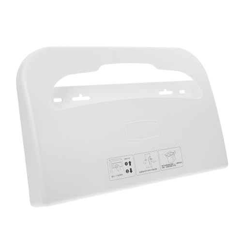 Amosfun Badezimmer-papierrollenspender Toilettensitzbezug-Spender Aus Kunststoff Und Leicht Zu Reinigen Für Toiletten