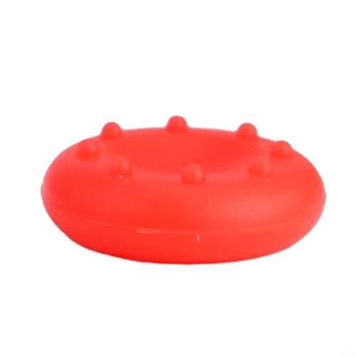 1 x Silikonkappe, rutschfeste Silikonkappe, verbesserte Gaming-Kontrolle (rot)