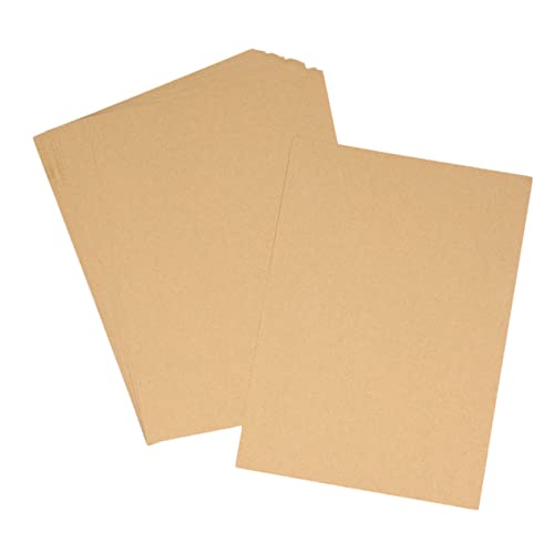 Anneome 100 Blatt Kraftdruckpapier Druckerpapier Geschenkpapier A3 Kraftpapier