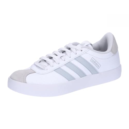 adidas Damen VL COURT 3.0 SHOES, Cloud white/halo blue/grey one, 38 2/3 EU