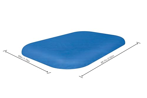 Bestway Flowclear PE-Abdeckplane für Family Pools, 262 x 175 x 50.5 cm