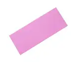 HAISDA G10 Abstandshalter 100 x 250 x 1 mm, Griffmaterial für Messerherstellung, Griffwaagen, 1 Stück (Rosa)