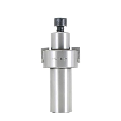 HWWEI C12 C16 C20 C25 C32 FMB22 FMB27 FMB32 Face Milling Cutter Tool Holder, Straight Shank FMB Face End Mill(C16-FMB22)