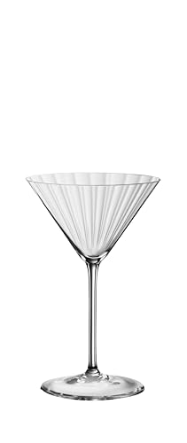 Spiegelau 4-teiliges Martinigläser-Set, Cocktailgläser, Kristallglas, 220 ml, Lifestyle, 4450194, Klar