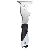 Spachtel, Malerspachtel, 3" (7.5CM) Muti-funktionales Spachtel, 10 in 1 Malerwerkzeug, Trockenbau Werkzeug, aus Edelstahl, Dauerhaft und Langlebig