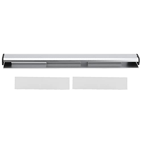 Slide Check Rack, Restaurant-Tickethalter aus Aluminium mit Montageaufkleber für Restaurants, Gewerbliche Küchen, Lebensmittelbestellungen für A4- und A3-Papier, (21CM)