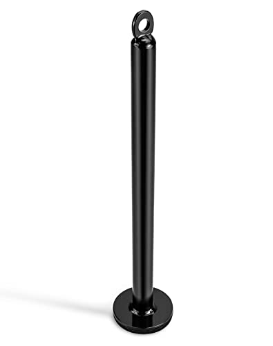 QWORK® Hantelscheiben-Ladestift für Kabel-Fitness-Workout zu Hause und im Fitnessstudio (Ø20 x 320 mm, 100kg Belastbarkeit)