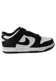 Nike Damen Dunk Low Sneaker, Weiß Schwarz und Weiß, 38 EU