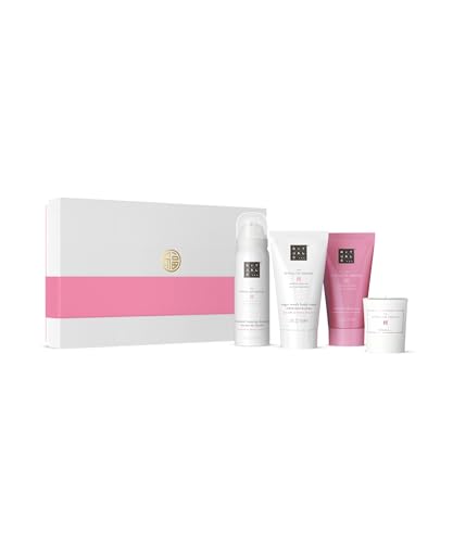 RITUALS Geschenkset The Ritual of Sakura, S – Geschenkbox mit Produkten für die Körperpflege mit Reismilch und Kirschblüten – Pflegende Eigenschaften