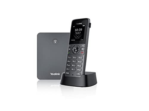 Yealink W73P DECT IP Telefon System (W70B Basis + W73H Handset) Schwarz