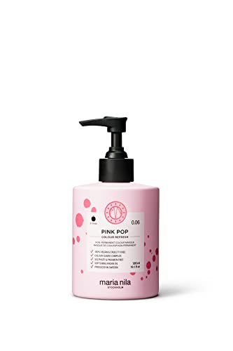 Maria Nila Colour Refresh - Pink Pop 300ml | Eine revolutionäre Farbmaske zur Auffrischung und Intensivierung der Haarfarbe