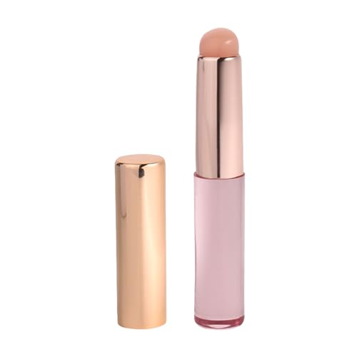 Lippenpinsel - Lippenapplikator Silikon | Lippenpinsel für Lippenstift | Silikon-Lippenstiftpinsel | Tragbarer Lippenstift-Applikator | Lippen-Make-up-Pinsel mit Staubkappe geeignet für