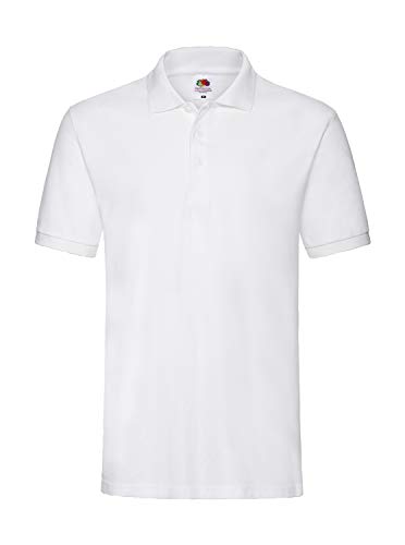 Fruit of the Loom Premium Polo S M L XL XXL 3XL auch Farbsets Weiss XL