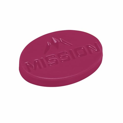 Mission Darts Dart Finger Grip Wachs in diversen Farben (1 Wax, pink-Grapefruit)