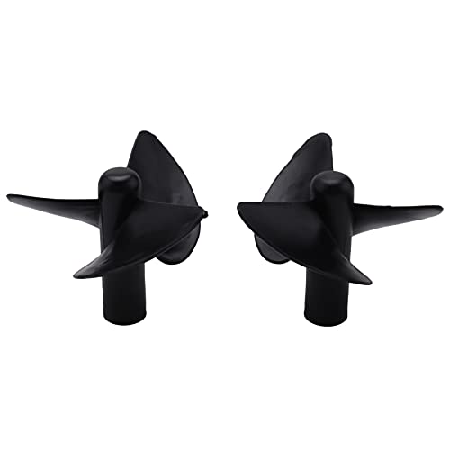 Sujurio RC Boot Teile Propeller Set für 2011-5 Angel Werkzeug KöDer Boot Fisch Finder Schiff Steil Positiv & Reverse Propeller, 2 StüCke