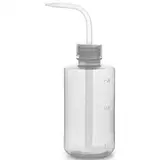 Labasics Chemische Waschflaschen, 1er-Pack Kunststoff Sicherheit Lab Squeeze Flasche Waschen Flasche, LDPE mit schmalem Mund Chemical Wash Bottle, 250 ml (8 oz)/1 Stück