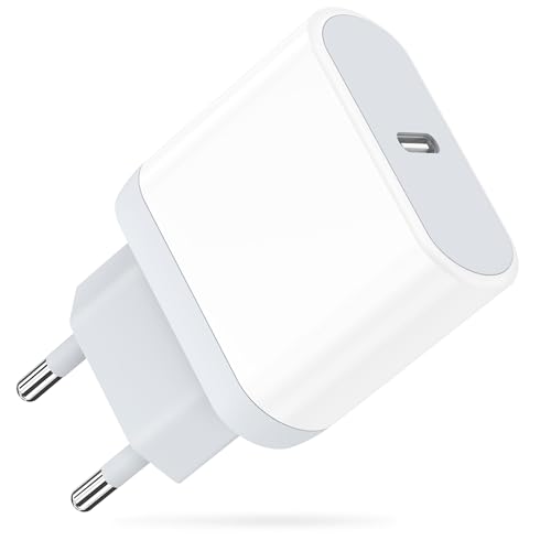 USB C Adapter, USBC Netzteil for iPhone 16/16 Pro/16 Pro Max/16 Plus 15 14 13 12 11 SE X XS SE, AirPods, 20W Handy Ladegerät Charger Schnellladegerät Stecker Ladestecker Netzstecker Ladeadapter Lynban