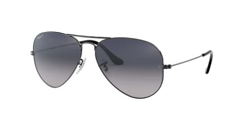 Ray-Ban Herren Aviator Brillengestelle, Grau (004/78), 62 mm EU