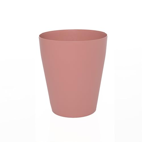 Sinoba Papierkorb Papiereimer Mülleimer Abfalleimer Kunststoff ideal für Kinderzimmer Büro Küche Höhe 26,5cm 12L (Rosa)