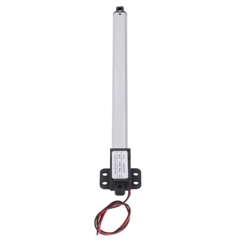 Micro Linear Actuator, Kleiner Elektrischer Linearantrieb 200 Mm Hub 24 V DC Schubkraft 150 N Geschwindigkeit 4 Mm/s IPX4 Aluminium ABS Kunststoff Linearantrieb