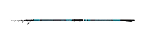 Mitchell Suprema SW Surf Tele, Angelrute, Spinnruten, Surfcast-Angeln, entworfen und entwickelt in Italien, Salzwasser Spin, Unisex, schwarz/blau, 4,2m | 130-200g