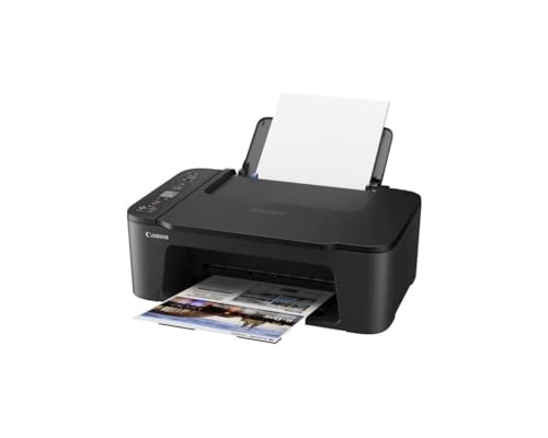 Canon PIXMA TS3550i Multifunktionsdrucker 3in1 (Tintenstrahl,Drucken, Kopieren, Scannen, A4, WLAN, LCD, Apple AirPrint, Mopria, PIXMA Cloud Link, kompatibel mit Pixma Print Plan "Abo") Schwarz