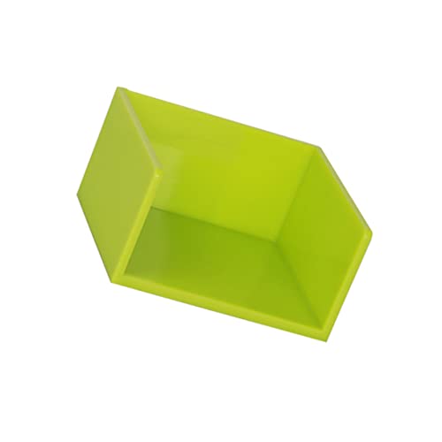 Lurrose Kasten Aufbewahrungskiste Desktop-Organizer-büro Desktop-Notizen-Container Büro-Desktop-Organizer Büro-Caddy Banknoten Verdickter Notizblock Haftnotizblockhalter Green