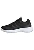 adidas Damen Gamecourt 2.0 Tennis Shoes Tennisschuhe, Core Black/Core Black/Silver, 40 2/3 EU