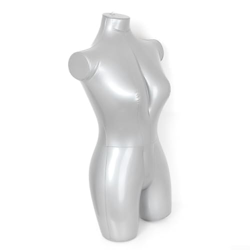 YUANGANG Body Woman Aufblasbare Schaufensterpuppe für Damen, Kleiderpuppe, Modell für Bekleidungskollektionen, temporäre Museumsausstellungen