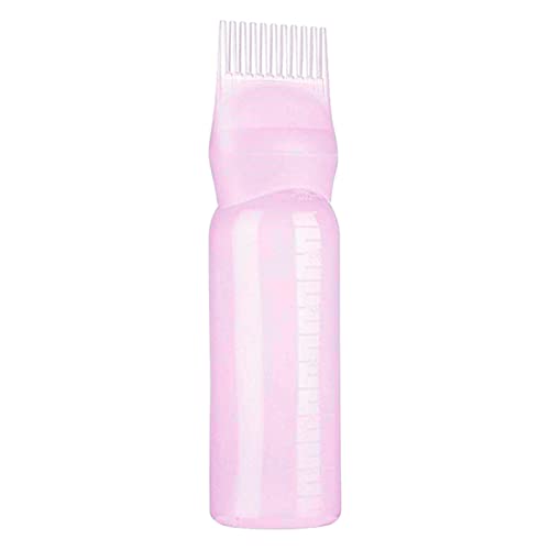 Flaschen mit Applikator für Haare, Flasche mit Pinsel, Färbemittel für Haare, Salon, Öl