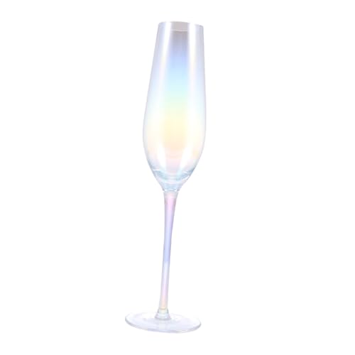 UTHCLO 1Stk bunte Sektgläser Cocktailgläser Bar bevorzugt Tasse Trinkgläser aus Kristall Glasbecher Whisky-Gläser Party-Cocktailglas Mojito-Glas für zu Hause Weihnachten Rotweinglas Kelch