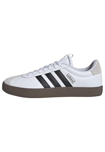 adidas Vl Court 3.0 Shoes Herren Schuhe , Cloud White Core Black Grey One, 43 1/3 EU