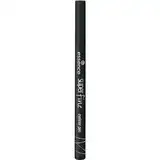 essence cosmetics super ultra eyeliner pen, Eye Liner, Nr. 01 black, schwarz, definierend, langanhaltend, vegan, ohne Parfüm, ohne Alkohol (1ml)