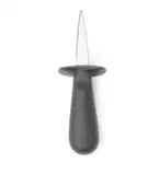 HENDI 781920 Austernmesser, Schellfischmesser, Länge: 160mm, Edelstahl, POM-Plastic, Schwarz