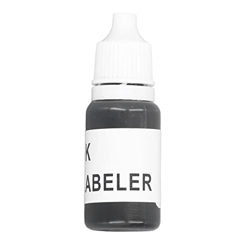 KIMISS 10 Ml Tintenroller-Zusatz für Preisauszeichner, Etikettendrucker-Tinte, Kompatibel mit Preisauszeichnungs-Mac, Hochwertige Drucktinte für Klare Etiketten