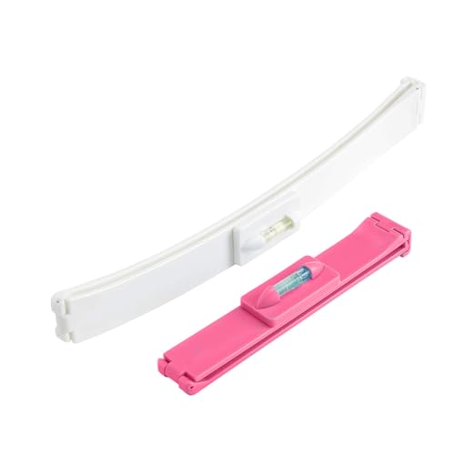 KEQAR 2 Pcs Haarschnitt Set Haare Spitzen Schneiden Haarschneidehilfe Schablone Pony Schneiden Hilfe Haarschnitt-Clip Haarschnitt-Anleitung Fortgeschrittener Friseur-Assistent