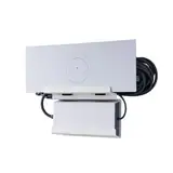 Shinar Metall Wandhalterung Halterung Kompatibel für Starlink Gen 3 Mesh Router und Netzteil All in One Montage Kit für Starlink Standard V3 Mesh Router und Netzteil Kabelmanagement (Weiß)