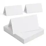 MumdoYAL 50 Stück Tischkarten Hochzeit,Namensschilder Hochzeit,Tischkarten Blanko,Blank Place Cards,Platzkarten Hochzeit,Tischkärtchen,Namensschilder Tisch,für Hochzeit,Geburtstag,Party,Taufe