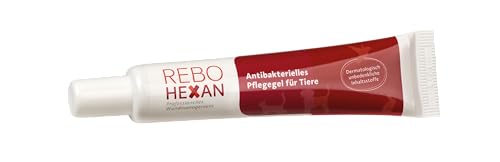 ReboHexan Gel 20 ml für Haustiere: Antibakterielle Wundpflege, Pflegt und reinigt die Haut und unterstützt eine hygienische Umgebung, Hautfreundlich, Einfach anzuwenden