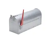 Burg-Wächter U.S. Mailbox mit schwenkbarer Fahne, Aluminium, 892 ALU, Aluminium